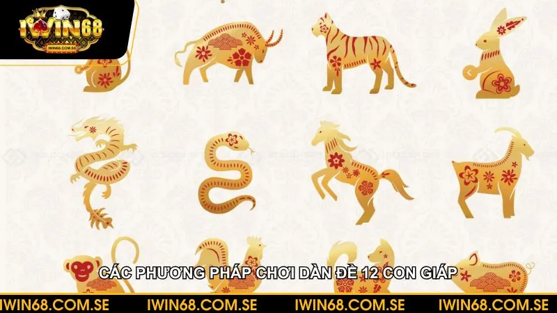 Phương pháp chơi dàn đề 12 con giáp đến từ cổng game iWin68